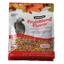 ZuPreem FruitBlend Flavor Bird Food for Parrots & Conures