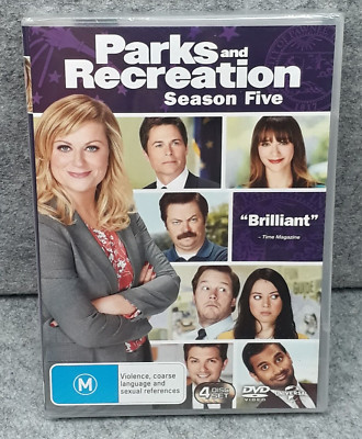 NEW: PARKS AND RECREATION Season 5 TV Series DVD Region 4 PAL Free Post