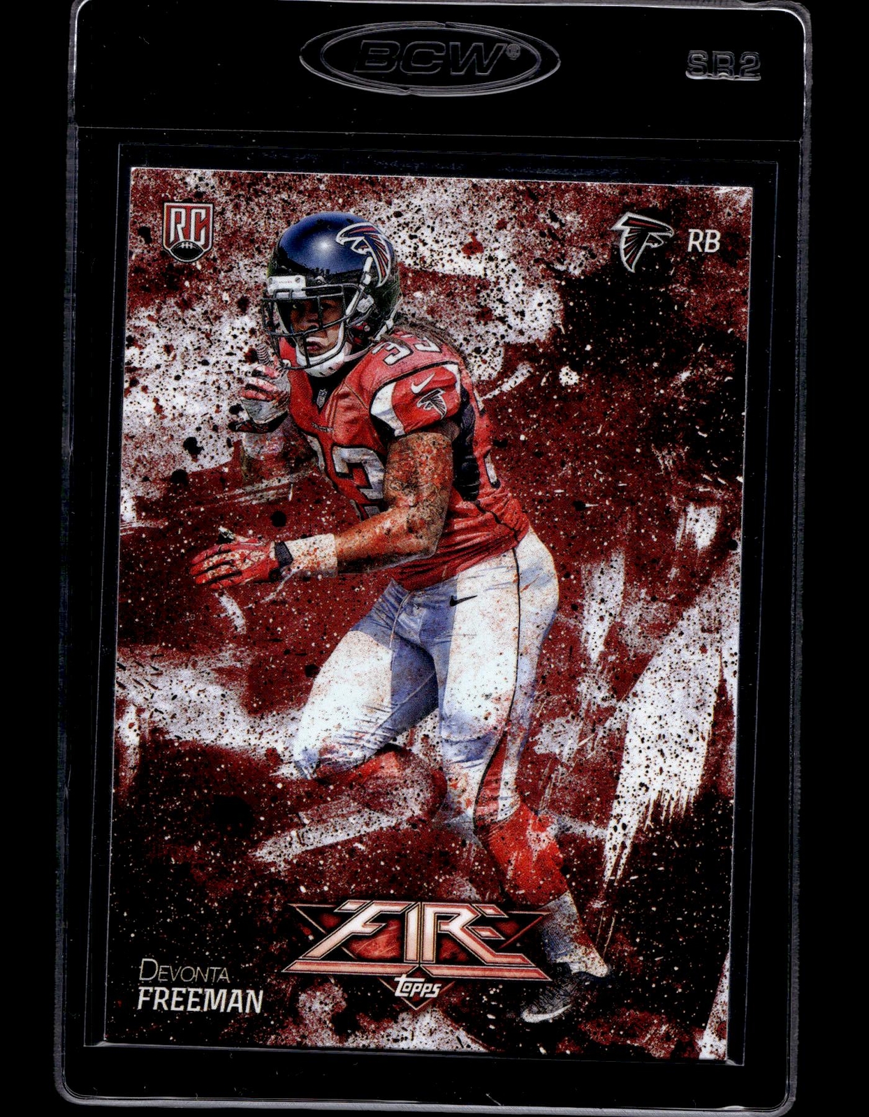 2014 Topps Fire #147 Devonta Freeman RC