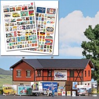 Busch 1130 H0 Werbeplakat-Set DDR NEU Ovp+