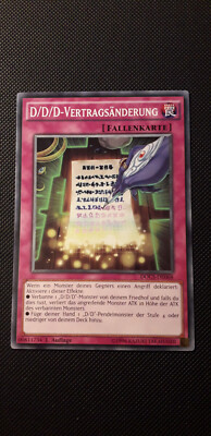 Yu-Gi-Oh! D/D/D-Vertragsänderung, DOCS-DE068, Common, 1. Auflage, Deutsch, NM