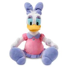 Disney Daisy Duck Plush Soft Stuffed Animal 13"