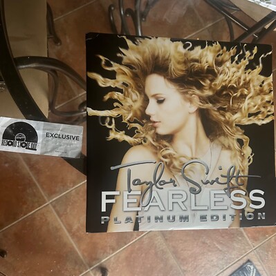 Taylor Swift Fearless RSD US盤アナログレコード Taylor Swift Fearless Platinum RSD Vinyl 2LP Exclusive Hand