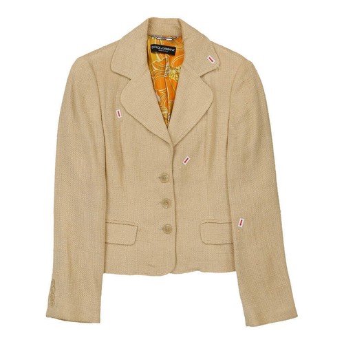 Dolce & Gabbana Blazer - Small Beige Wool - Picture 5 of 11