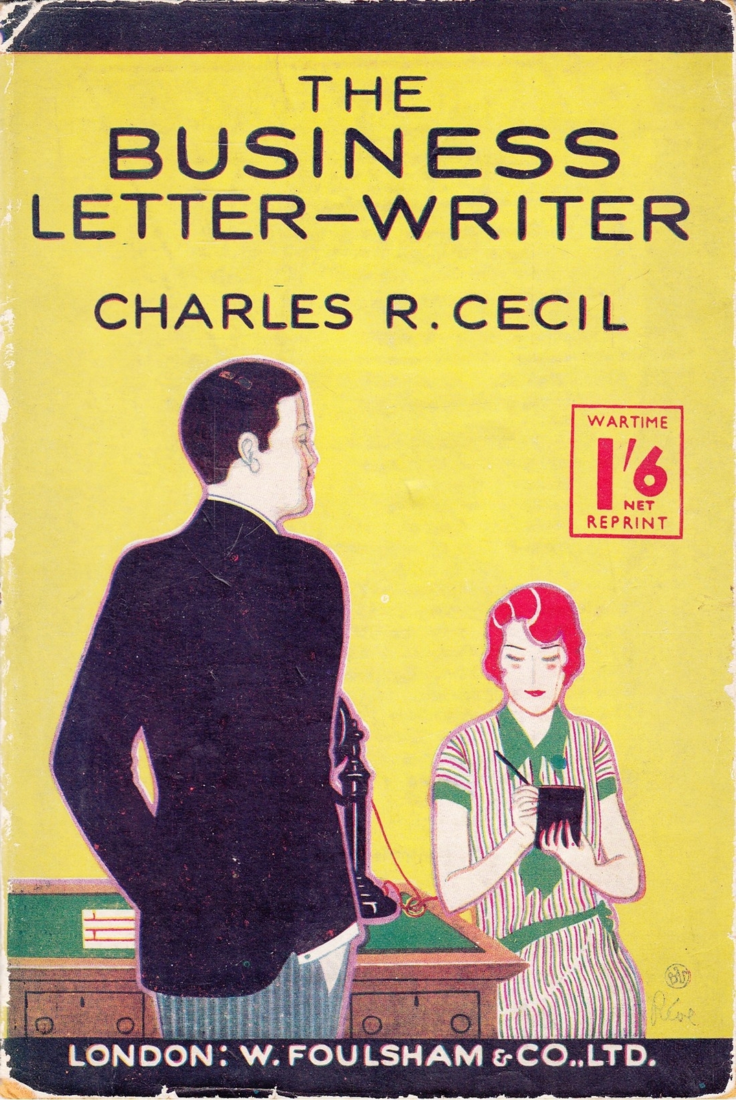 Business Letter Writer - Charles R Cecil - W Foulsham & Co - Good - Paperback