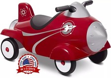 Cohete Correpasillos Para Ni os De 1-3 A o Montar Rojo Para Ni os Y Ni as NEW US