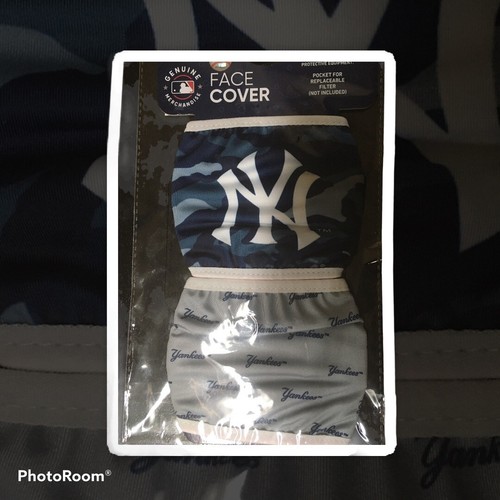 2 Pack of New York Yankees face masks. - Picture 2 of 2