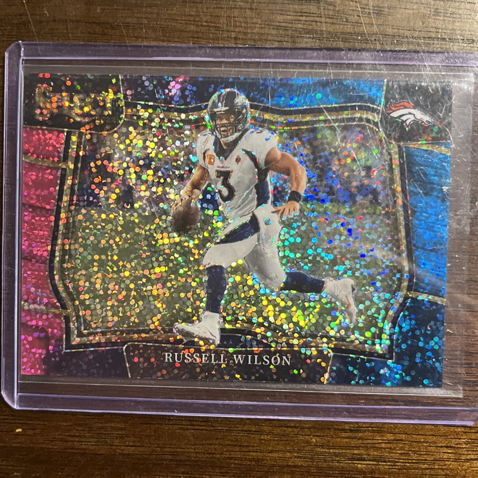 2022 Select Field Level Cosmic Russell Wilson Broncos/Steelers