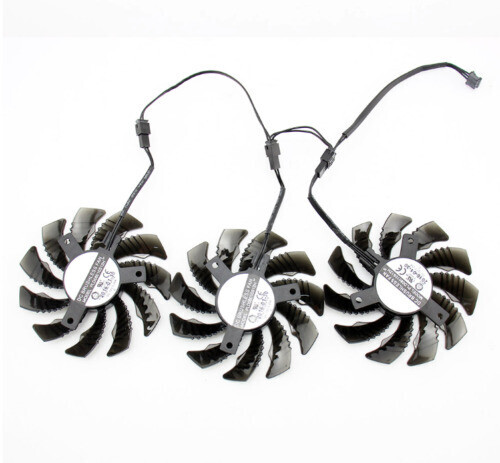 GPU Cooling Fan For Gigabyte GTX 970 GTX970 GV-N970WF3 GV-N970G1 PLD08010S12H - Bild 12 von 13