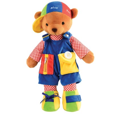 Learn and Play Teddy Bear Toy, Multicolor