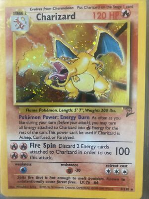 Great Condition Pokemon Cards Base Set 2 Charizard | eBay