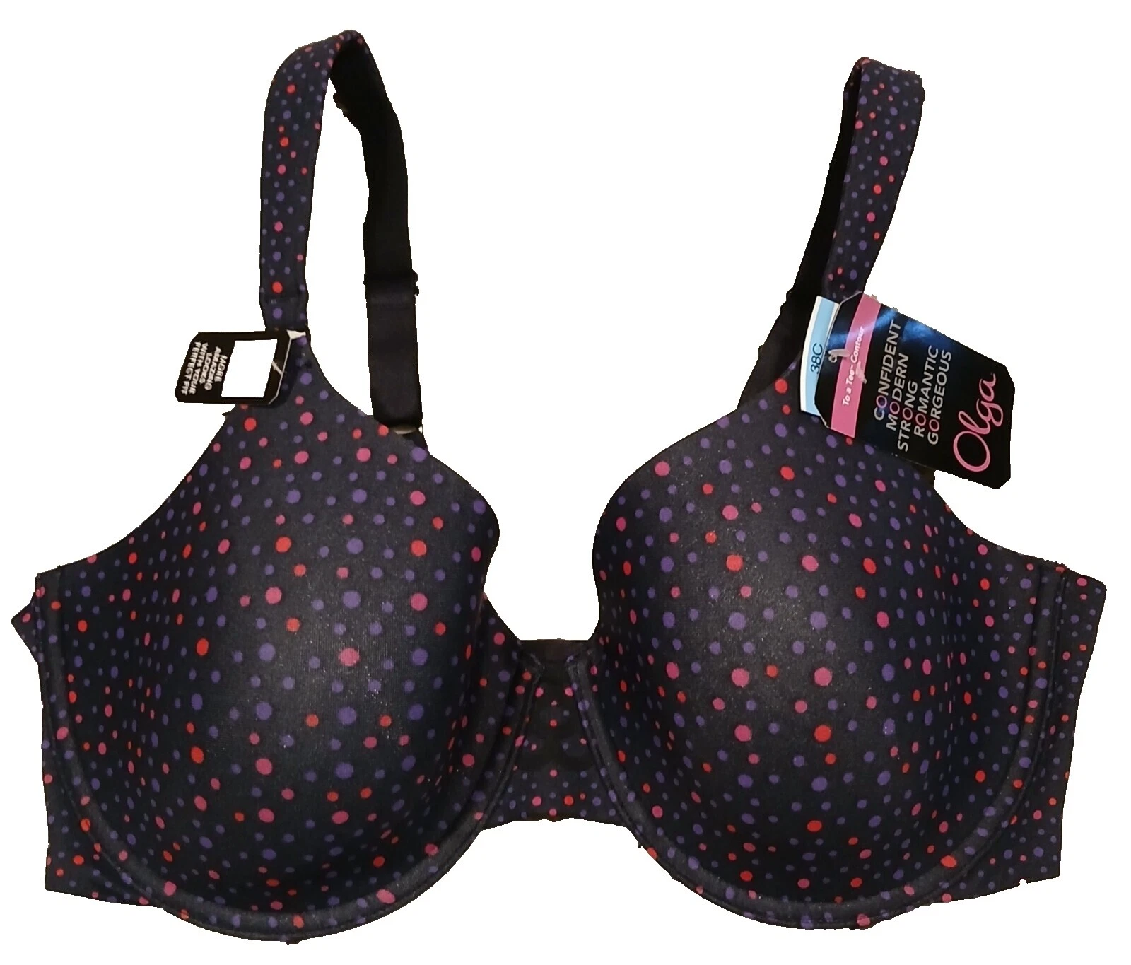 Brasieres y Multicolor Nylon Olga Bra Sets para Mujeres