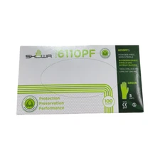 SHOWA Nitrile Powder-Free Disposable Small Safety Gloves Food Safe 1 Box
