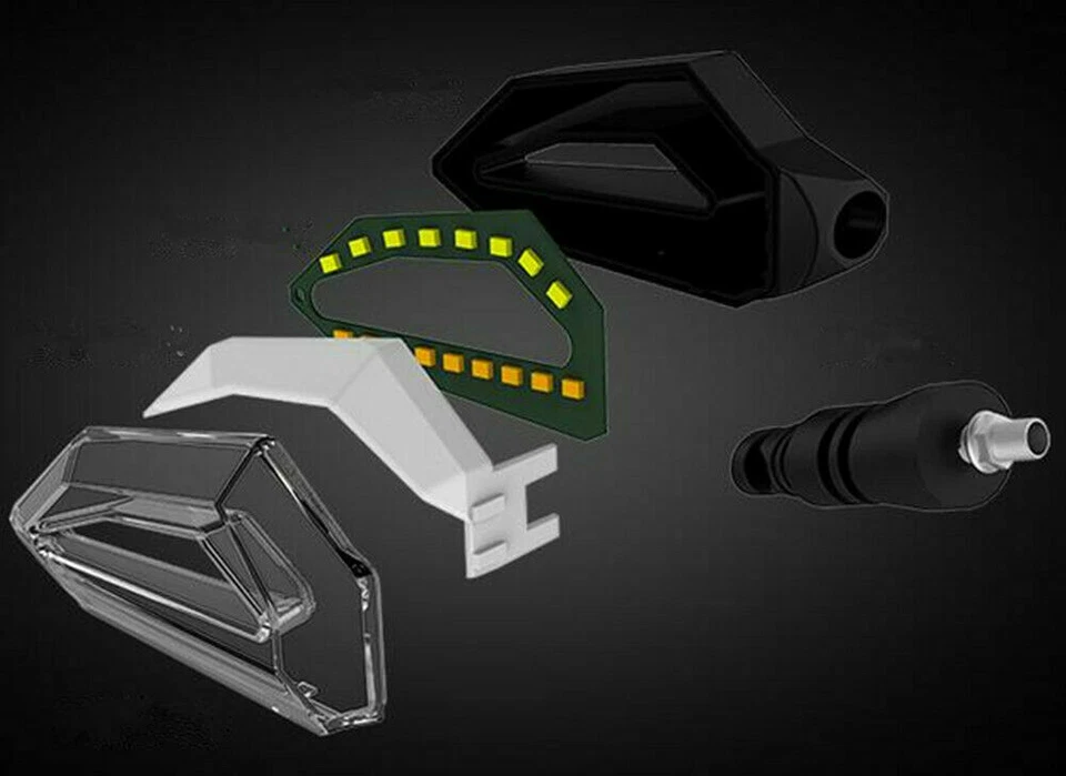 Luz trasera LED para guardabarros trasero señal de giro para Suzuki RMZ 450 RMZ250 2005-2020 Foto 2 de 4