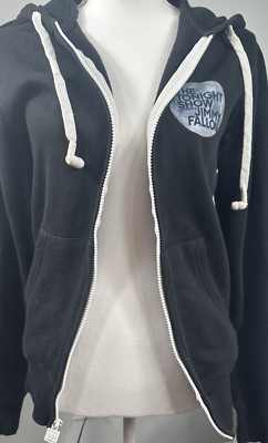 Hoodiebuddie Sweatshirt Built in Technology Headphones Zip Up Small Jimmy Fallon