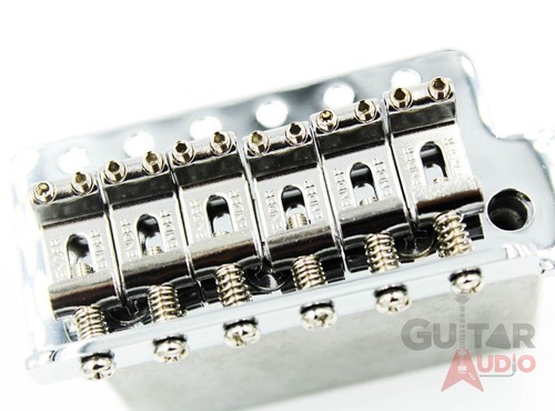 standard strat big block chrome tremolo bridge assembly