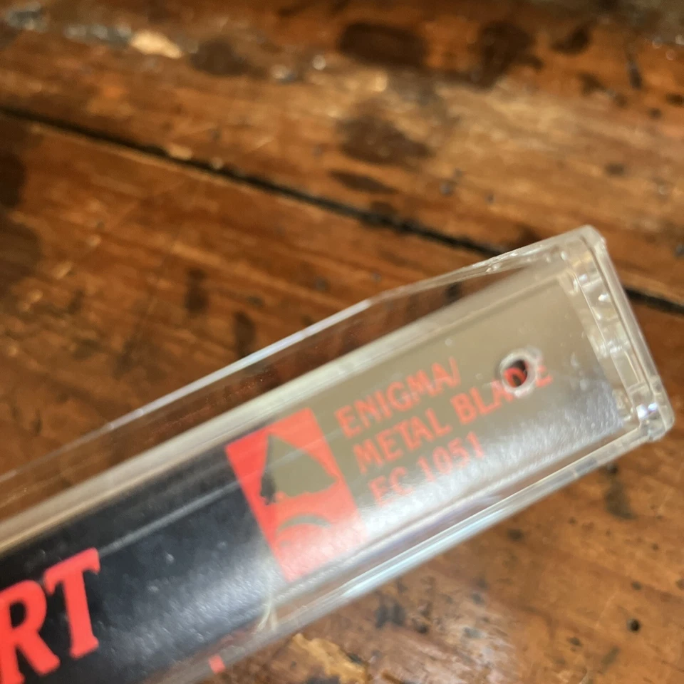 3RD STAGE ALERT Los Angeles Heavy Metal cassette tape Enigma Metal Blade Rare Foto 3 de 4