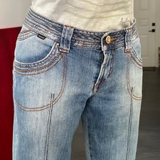 JUST CAVALLI by Roberto Cavalli blue denim women's jeans size IT 28/42