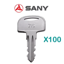 100 Keys For Cole Hersee 601 Keys Sany Excavator Broderson Crane Bluebird Keys
