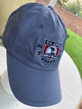 U.S. Open 2010 Pebble Beach blue golf cap adjustable
