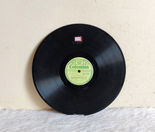 Vintage Columbia Hindi Naach Songs GE.2183 Grammofono Record da Collezione RE290