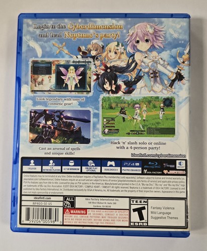 Cyberdimension Neptunia 4 Goddesses Online Playstation 4 PS4 - Bild 2 von 4