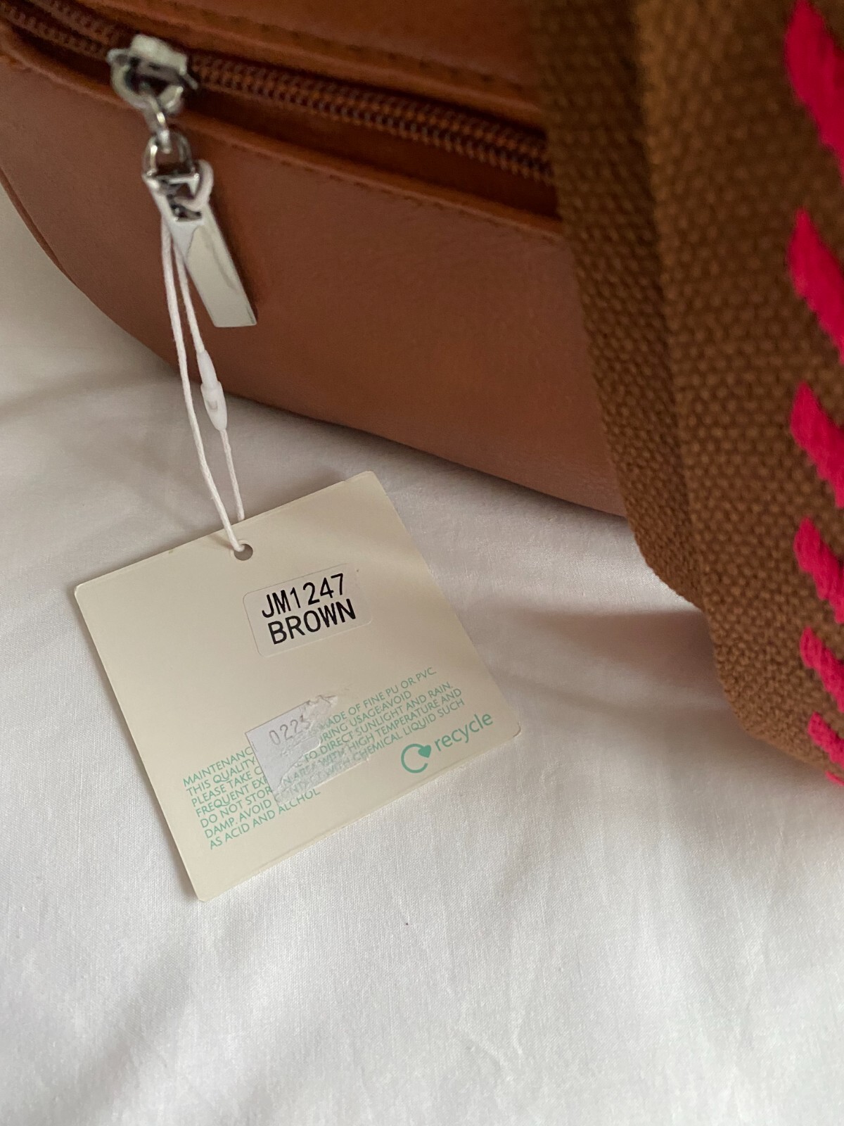 Brown Ladies new with tags camera cross body bag eBay