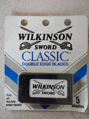 Lot of 20 Wilkinson Sword Classic Double Edge Blades 5 Pack