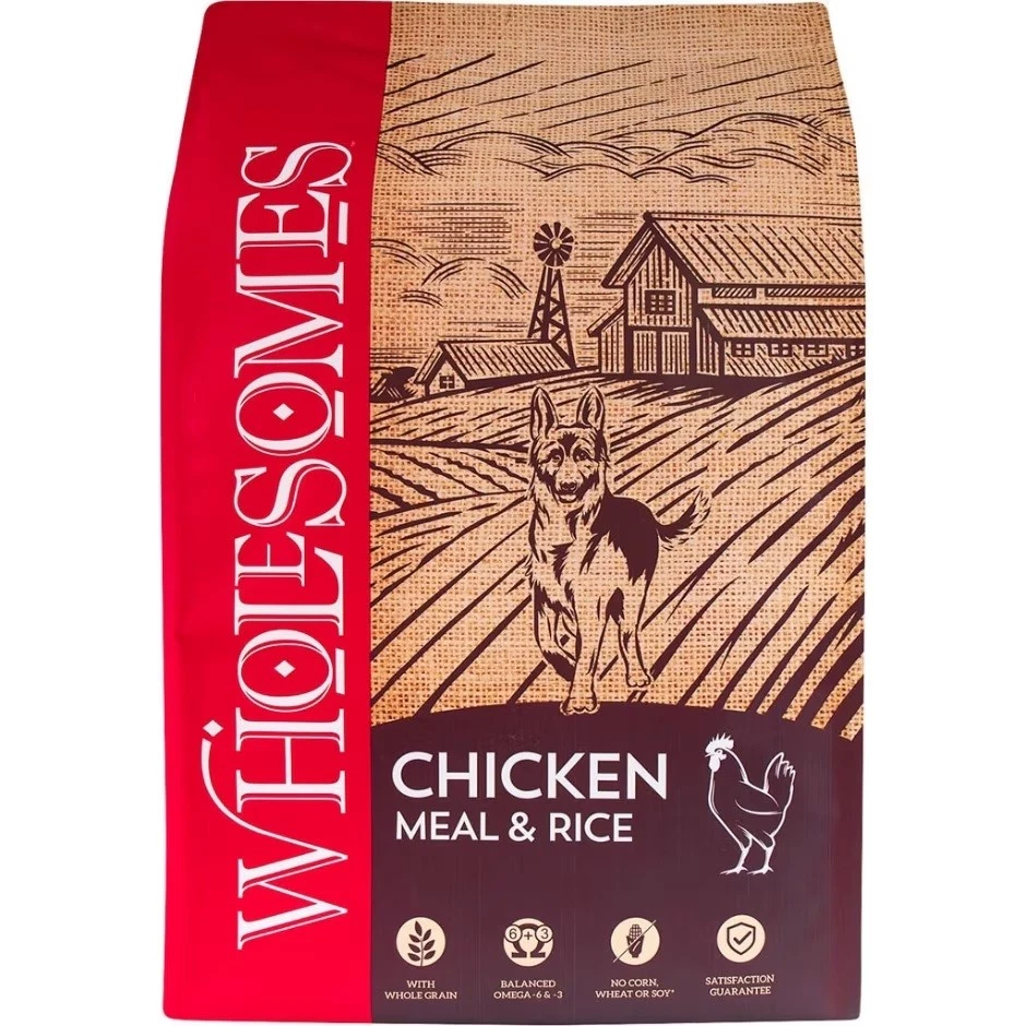 WHOLESOMES WHOLE GRAIN ADULT DOG FOOD