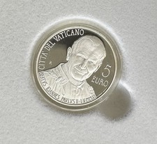 Vatican City 2011 5 Euro Silver Proof Coin Pope John Paul II
