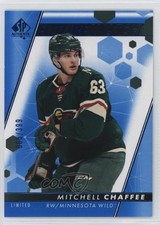 2022-23 SP Authentic Future Watch Limited Blue 5/399 Mitchell Chaffee #187 0x5e