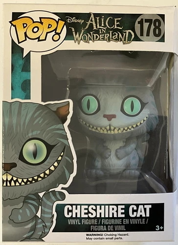 Funko Pop! Disney Alice in Wonderland-Cheshire Cat #178-NIB-Hot Topic Exclusive