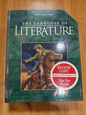 McDougal Littell The Language of Literature Hardcover | eBay