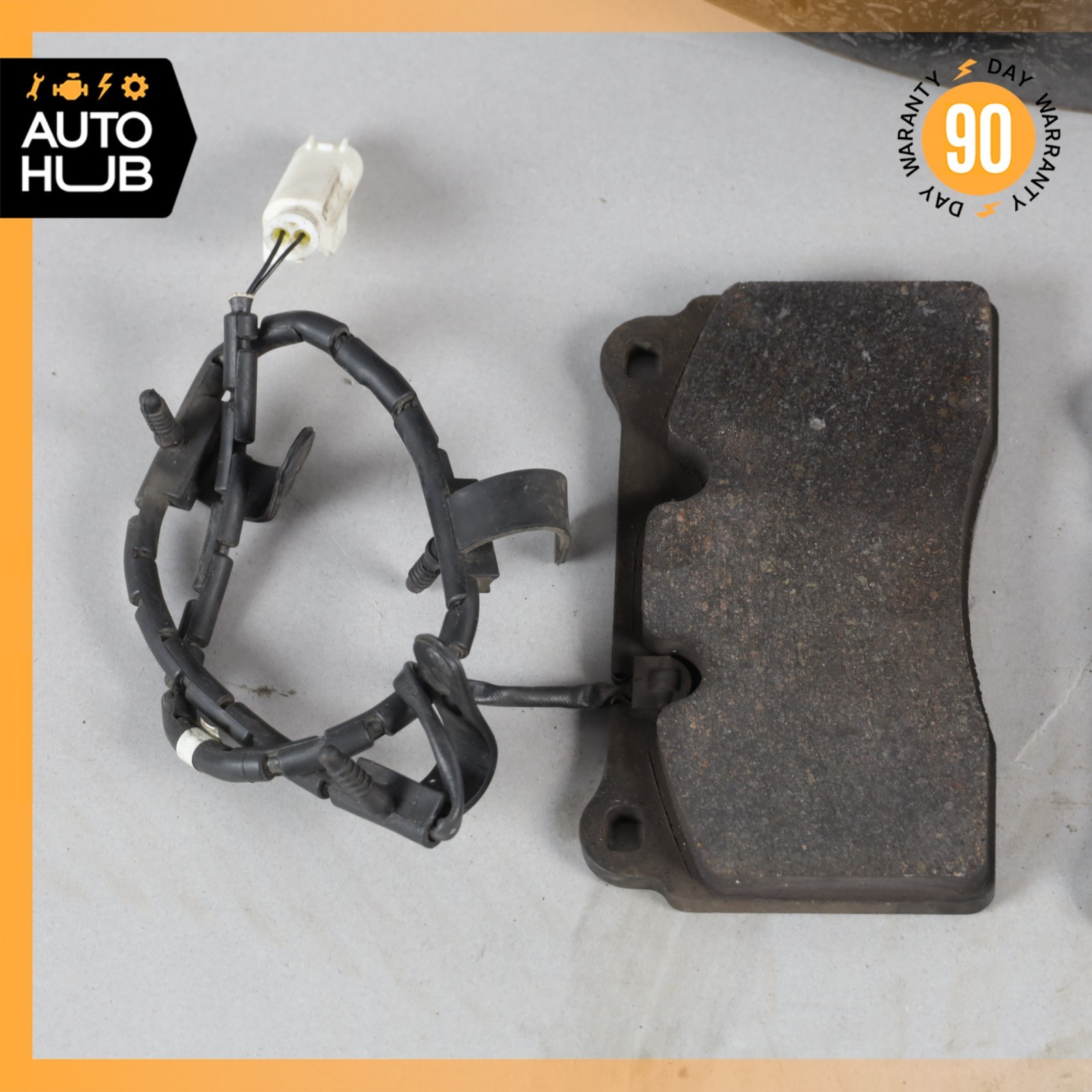 08-16 Aston Martin DB9 DBS Rear Carbon Ceramic Brake Rotor ED232C026CA OEM 22k