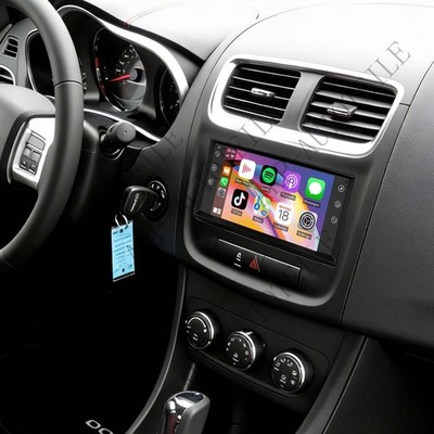 Car Stereo Radio For 2011-2014 Dodge Avenger Apple Carplay GPS Android 15 FM 64G