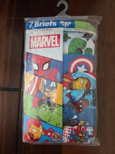 NEW Boys Handcraft Marvel Super Hero Briefs Underwear Sz 2T-3T