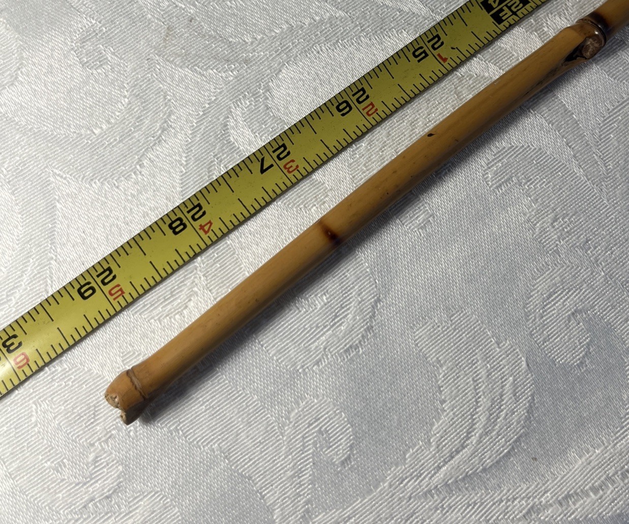 Walking Bamboo Teachers Stick Pointer Vintage Cro… - image 13