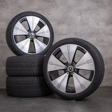 Mercedes EQS Winterräder 21 Zoll V297 Felgen A2974011100 schwarz glanzgedreht