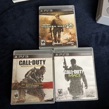 3 Call Of Duty PS3 Games, Modern Warefare, Advanced, And MW3 PlayStation 3