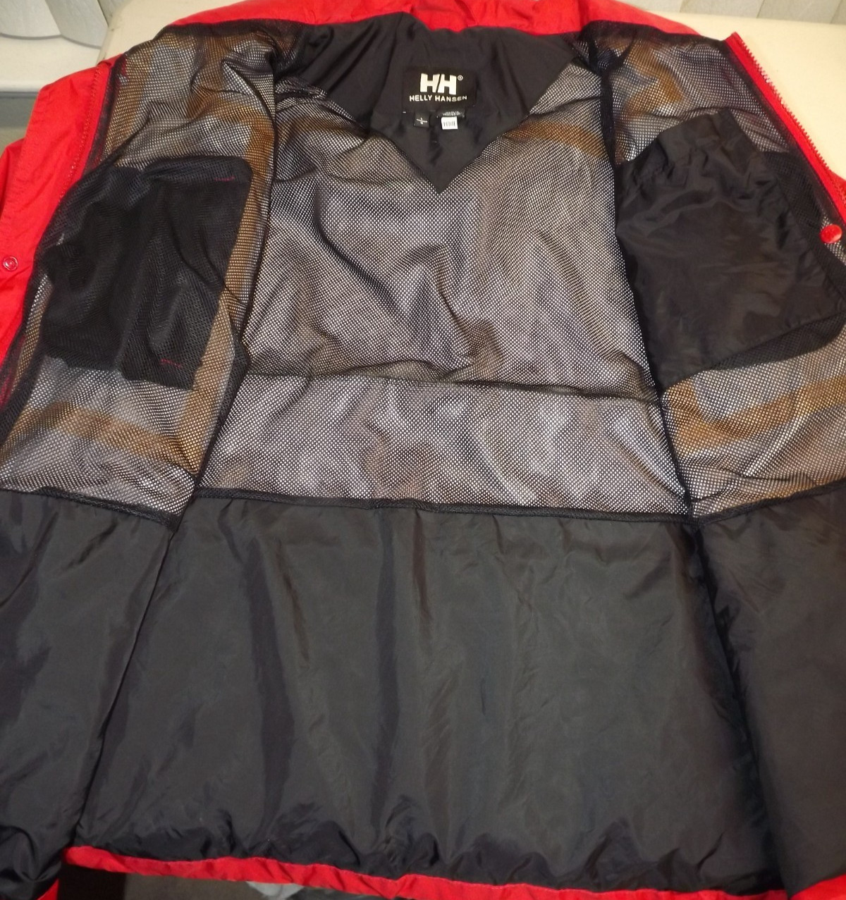 Helly Hansen Helly Tech Red Hooded Jacket Mesh Li… - image 8