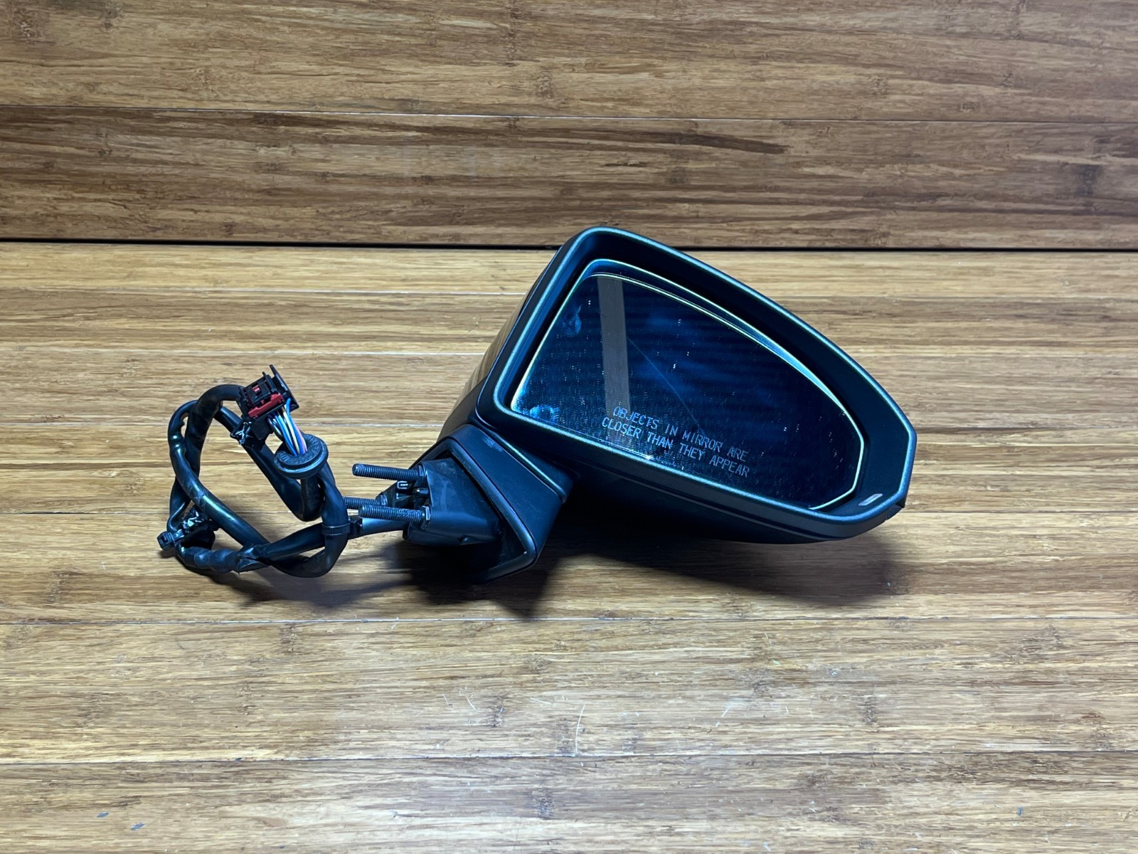 2018-2023 Audi R8 4S Front Right View Mirror Assembly 4S1857410A9B Black OEM