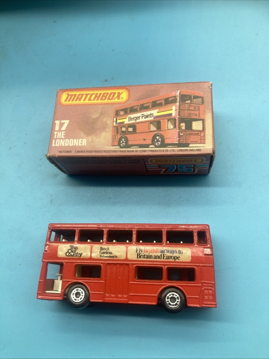 Matchbox Londoner 17 Busch Gardens With Box New | eBay