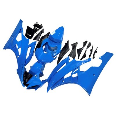 Blue Black ABS Plastics Fairing for Yamaha 06 07 YZF R6 2006 2007 Bodywork Kit
