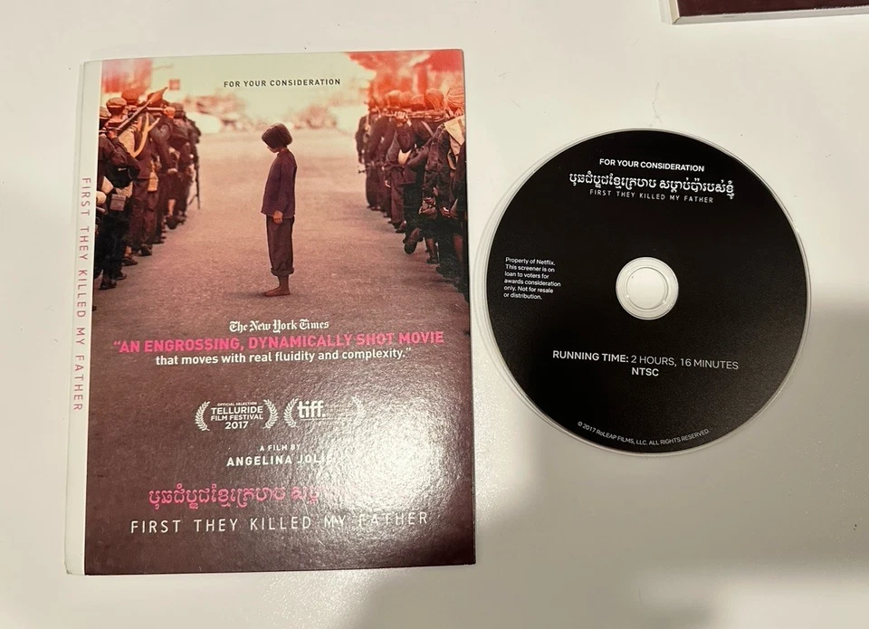 First They Killed My Father DVD FYC Full Movie Screener + Screenplay - Image 2 of 2