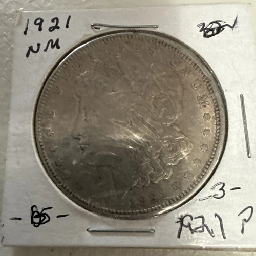 1921 Morgan Silver Dollar In XF Condition