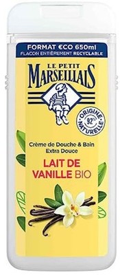 Duschcreme Lait de Vanille Milch Duschgel Le Petit Marseillais 650ml Frankreich 