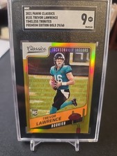 2021 Panini Classics - Rookies Trevor Lawrence #151 Timeless Tributes Gold /60