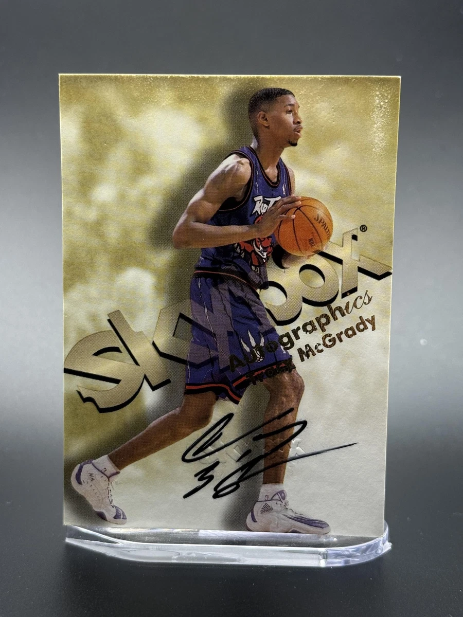 Tracy McGrady Autographed Basketball NBA Trading Cards