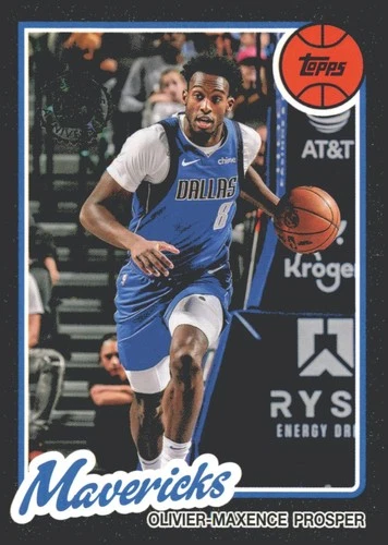 2025-26 Topps #80BK-47 Olivier-Maxence Prosper 1980-81 Topps Basketball