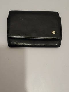 Montblanc Kleines Portemonnaie aus Leder.